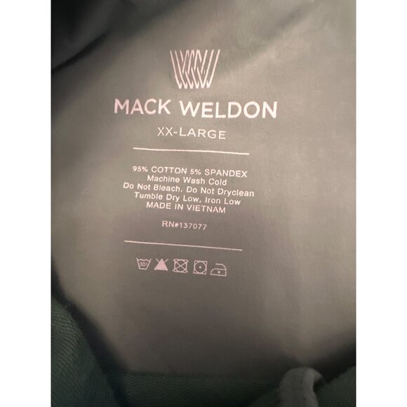 Mack Weldon Green Daily Wear Joggers XX-Large Cotton/Spandex Drawstring Pockets - Picture 3 of 5
